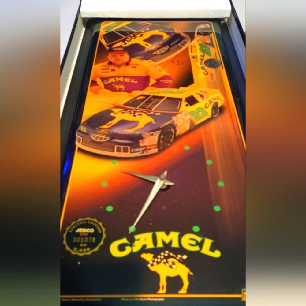 Nascar Jebco Clock